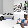 Usage of 3d art and 3d models in marketing